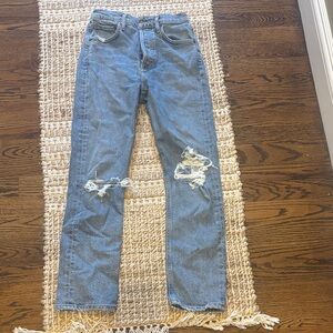 Agolde Light Blue Denim Jeans